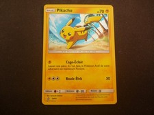 Carte Pokémon promo holo Pikachu SM81 rare holographique française