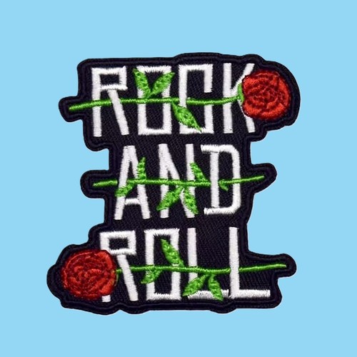 Patch écusson rock - Écusson, roll