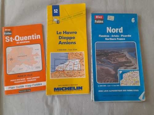 Cartes routieres michelin - cartes,
