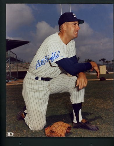Bill stafford yankees - bill, signed