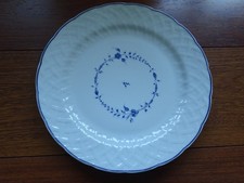 LIMOGES BERNARDAUD 1 ASSIETTE PLATE PORCELAINE MODELE HORTENSE 25 cm