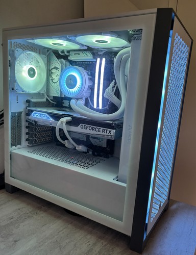 Lot gamer blanc geforce - lot,