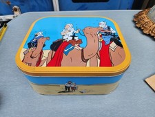Boîte métal Tintin désert