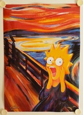 Affiche SIMPSONS Lisa LE CRI -