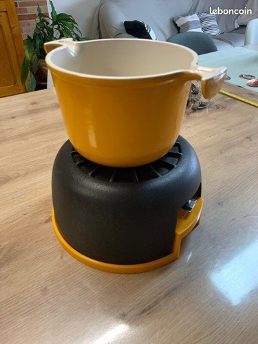 Service fondue creuset - fondue, le