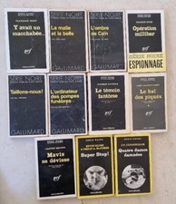 SERIE NOIRE Gallimard NRF lot