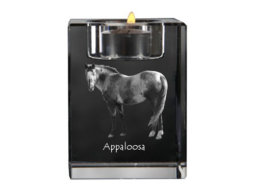 Appaloosa porte bougie - appaloosa, en