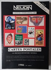 Catalogue ARGUS NEUDIN Edition  1986 - Cartes postales anciennes