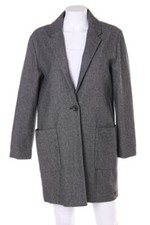 MAISON SCOTCH Manteau Wool-Blend D 36-38 Gris Ombres