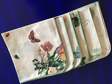 SERVIETTES DE TABLE LINVOSGES NEUVES VINTAGE ANNÉES 90 MADE IN FRANCE LOT DE 6 