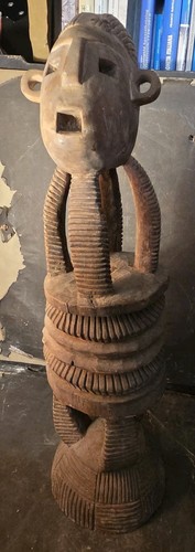 Statue africaine bois - statue,