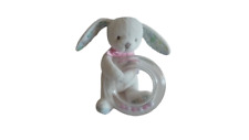 Doudou hochet lapin parfait