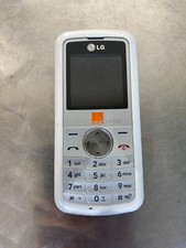 LG KP100 ANCIEN TELEPHONE PORTABLE VINTAGE ROUGE ET BLANC