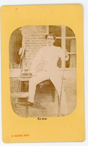 Photo cdv 1870 - cdv, jaudin