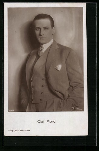 Carte postale acteur olaf - carte,