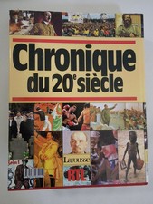 Livre "Chronique du 20ème