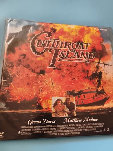 Laserdisc cutthroat island - cutthroat,