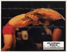 *Film Jeux olympiques Mexico 68 Alberto Isaac photo papier vintage