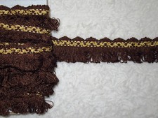 11,50 METRES DE GALON ANCIEN MARABOUT BOUCLÉ PASSEMENTERIE ANCIENNE LYON-N°ti11