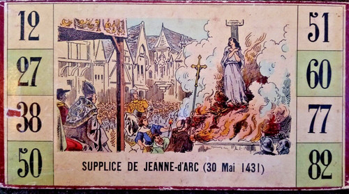 1900 jeu ancien loto - c.,