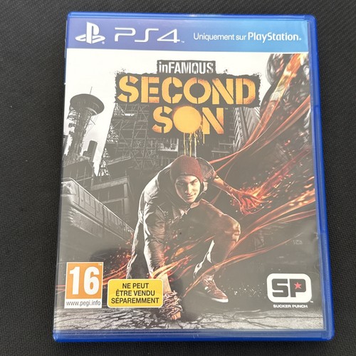 Jeu sony ps4 infamous second - jeu,