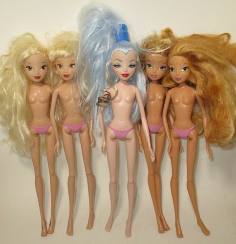 Winx club nude doll lot - lot, (of