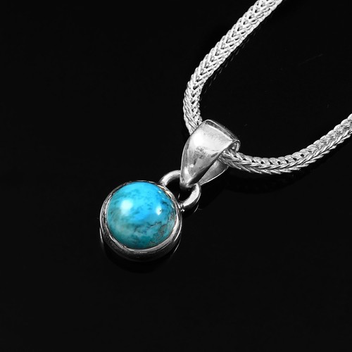 Pendentif petit turquoise - en,