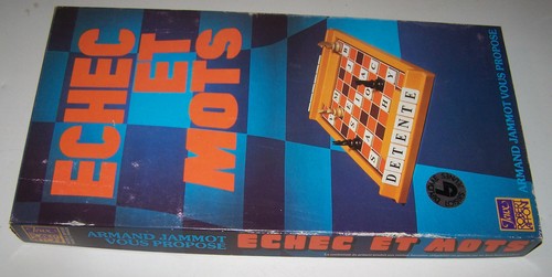 Ancien jeu echec et mots - @,