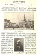 CHAUMONT ( 52 ) ADP PAR GEORGES LÉVY-ALPHANDÉRY, MAIRE