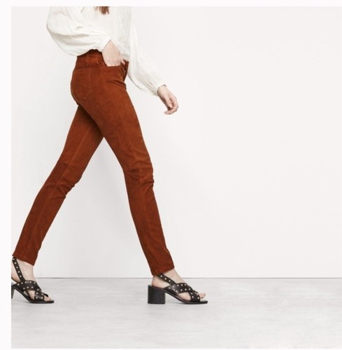 Maje pantalon poches camel - pantalon,