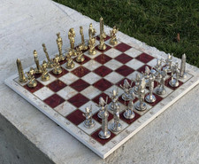 Jeu d'échecs fait main