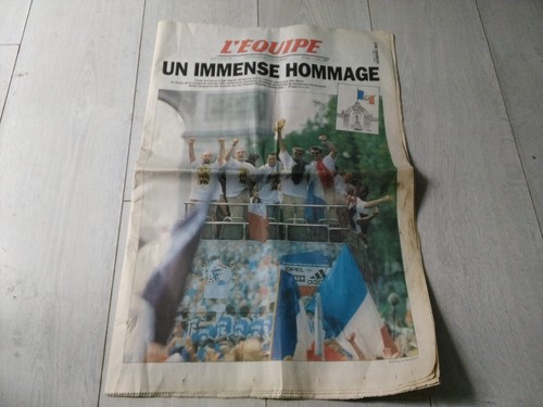 Journal equipe 14 juillet - l'equipe,