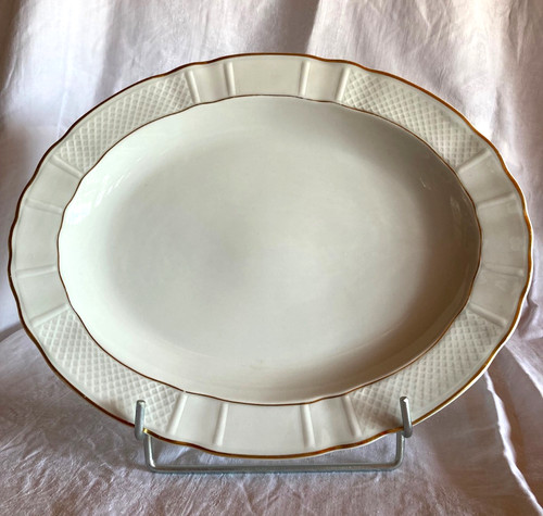 Grand plat ovale porcelaine - grand,