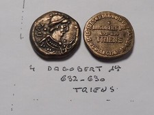 SUPERBE JETON- DAGOBERT 1ER 632-639 TRIENS  N°4  COLLECTION BP 1970 - NEUF!