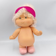 Ancienne Poupée cheveux blond chaussures roses Polilla Famosa - 35765