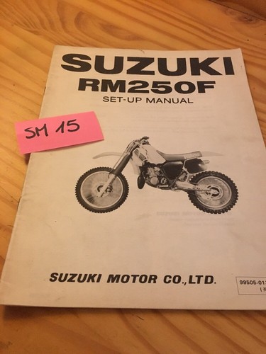 Suzuki rm250f rm250 - f, rm
