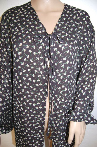 Romantique blouse ouverte - romantique,