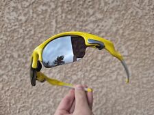 Oakley Fast Jacket Lemon Peel / Black Iridium Rare Collector Vintage