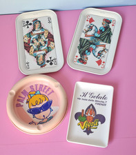 Lot 4 vide-poches vintage Massily Il Gelato Firenze Bernard Carant