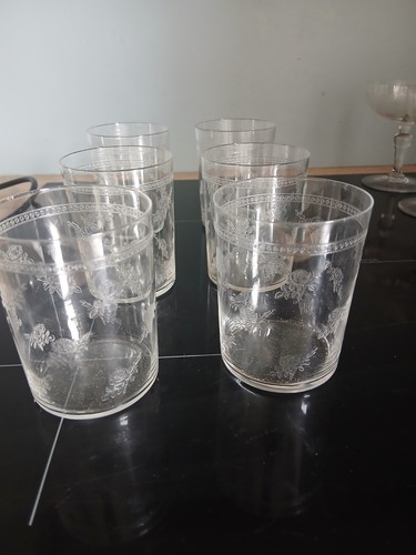 Anciens verres gobelet - 6,