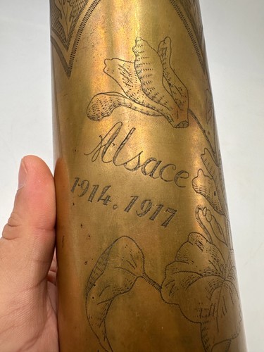 Alsace 1914 1917 vase douille - 1914-1917,