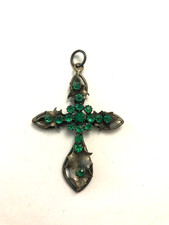 Ancien Pendentif Croix à