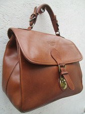 -AUTHENTIQUE sac type medecin JACK & LONDON cuir TBEG vintage bag 