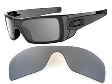 Galaxy Rechange Lentilles Pour Oakley Batwolf Lunettes de Soleil Argent Polarisé