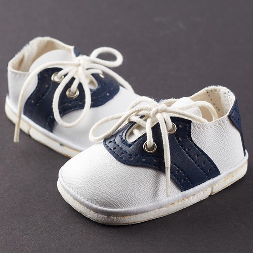 Chaussure blanc bleu 80mm - chaussure,