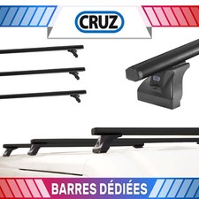 Alu Noir Barres de toit pour