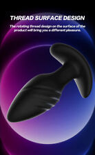 Sextoy Plug Anal rotatif homme femme plaisir intense rechargeable et discret