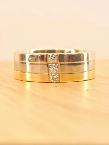Bague ors 750 1000 18 - 3, 750/1000