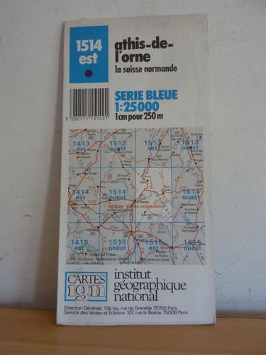 Carte ign 25000 - carte,