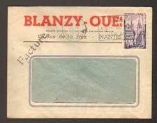 NANTES (44) CHARBONS / Cie HOUILLE des MINES de BLANZY "BLANZY-OUEST" en 1954